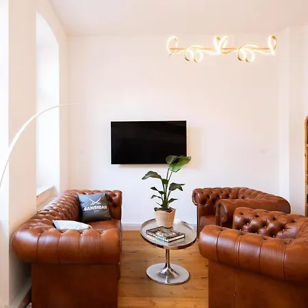 Jugendstil-wohnung Stadtmitte Apartment